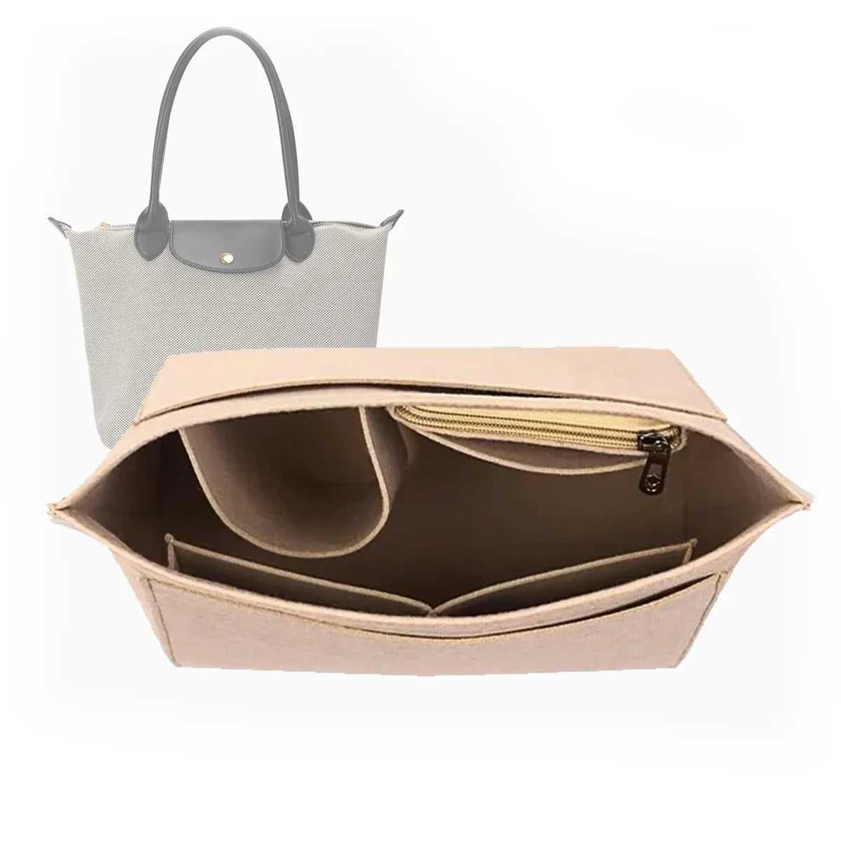 Pochette Intérieure Organiseur — Cabas & Longchamp