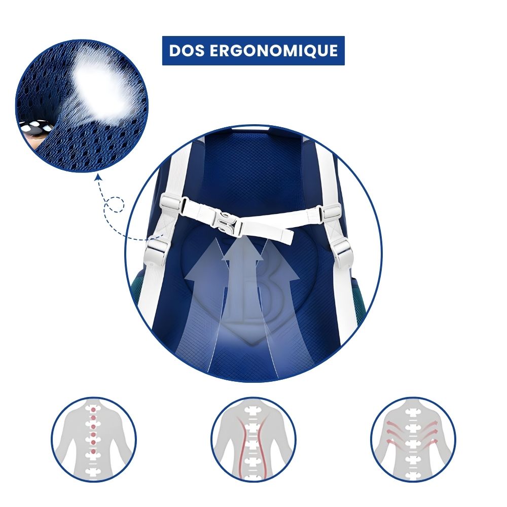 Cartable Réfléchissant Orthopédique