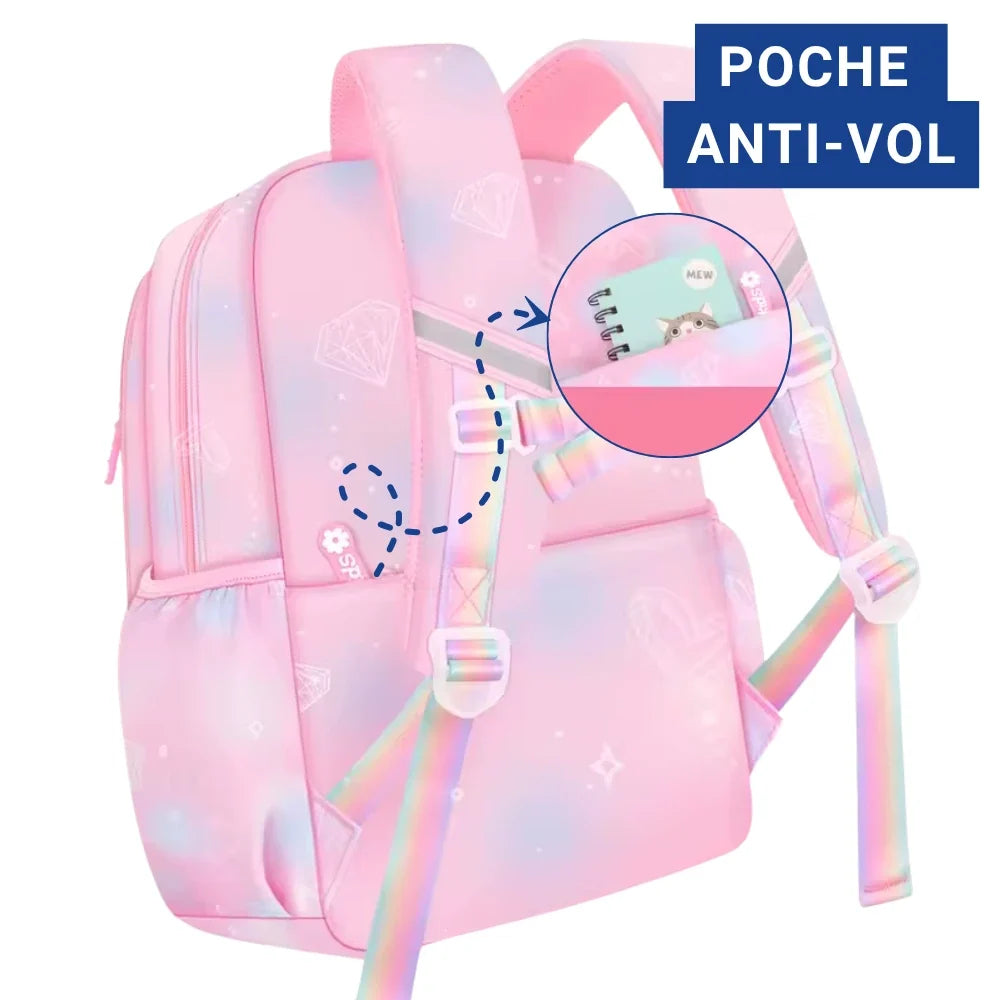 Cartable à Dos Étudiantes