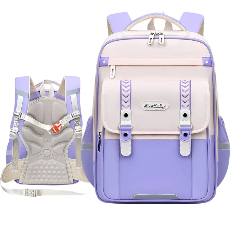 Cartable Orthopédique Primaire Orange