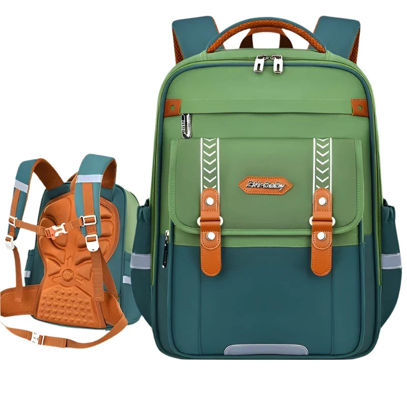 Cartable Orthopédique Primaire Orange