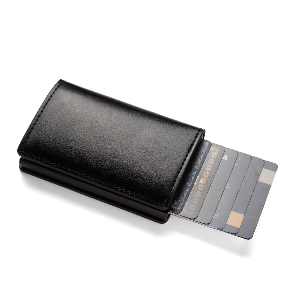Porte-Cartes Anti-RFID Slim — Protection Bancaire