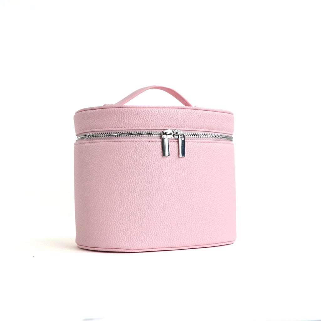 Vanity Cuir Voyage — Trousse Maquillage Personnalisable