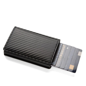 Porte-Cartes Anti-RFID Slim — Protection Bancaire