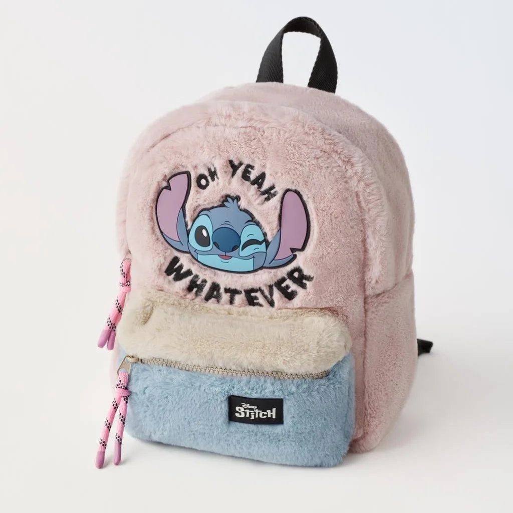 Sac à Dos Stitch Peluche Fluffy