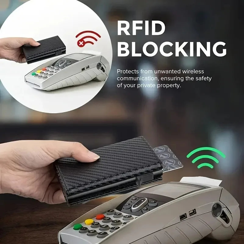 Porte-Cartes Blocage RFID — Anti-vol Voyage