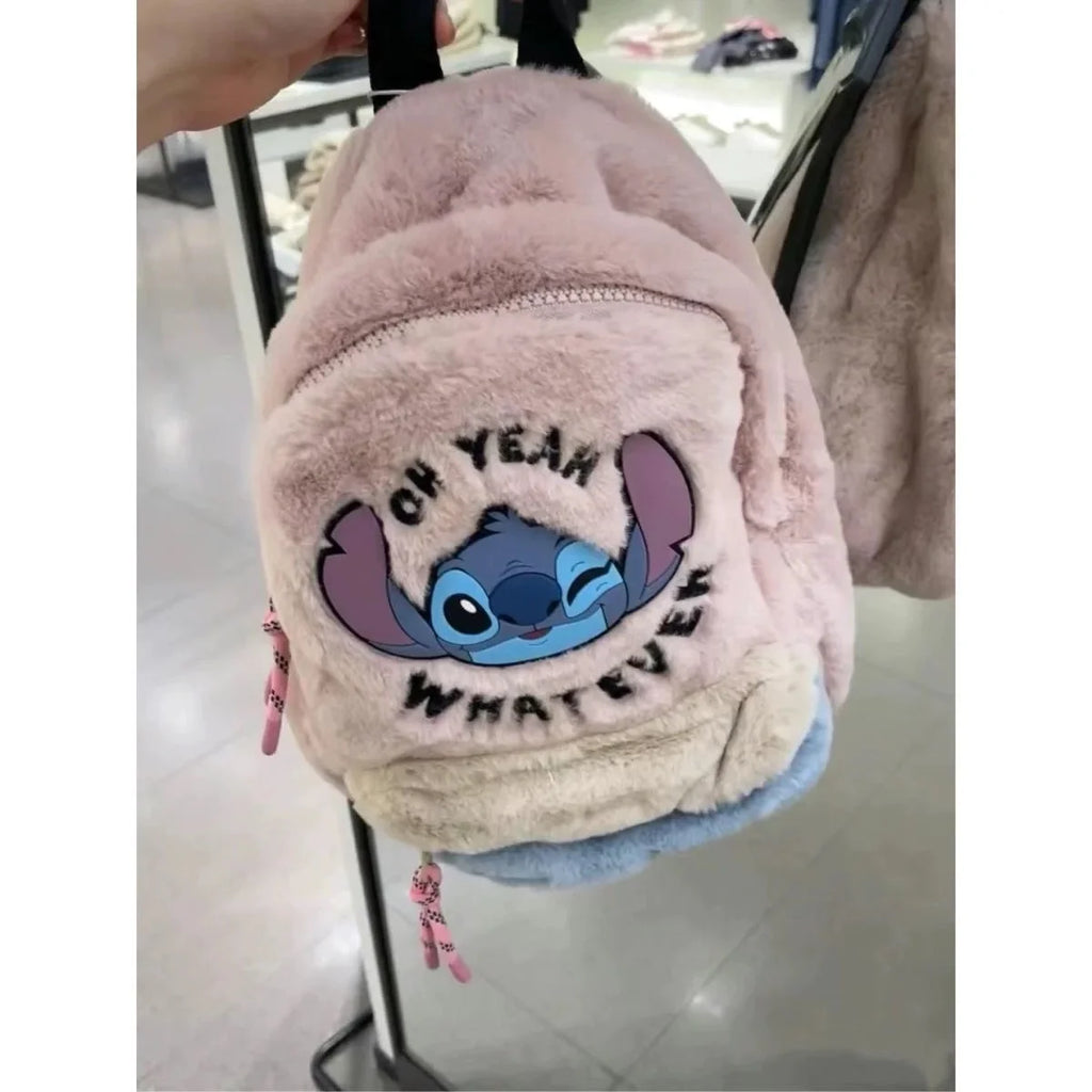 Sac à Dos Stitch Peluche Fluffy