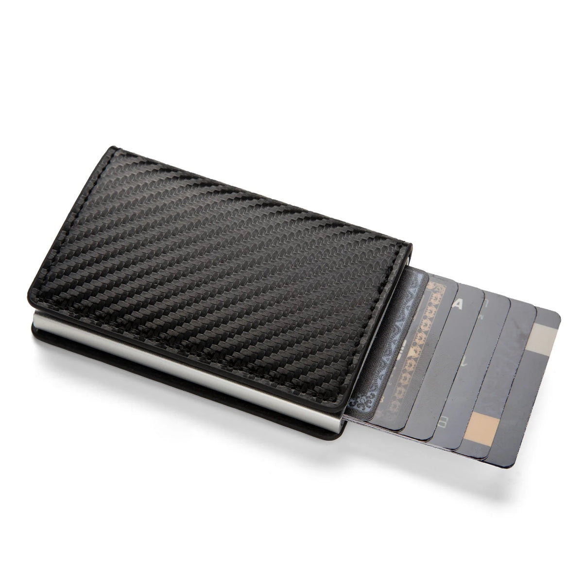 Porte-Cartes Anti-RFID Slim — Protection Bancaire