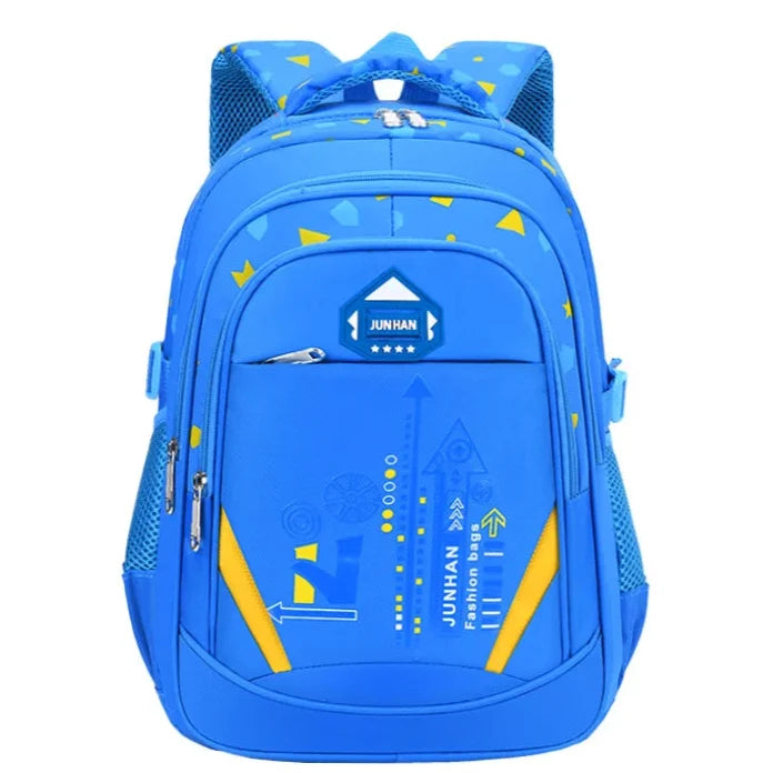 Sac à Dos Garçon Coloré Marine Jaune