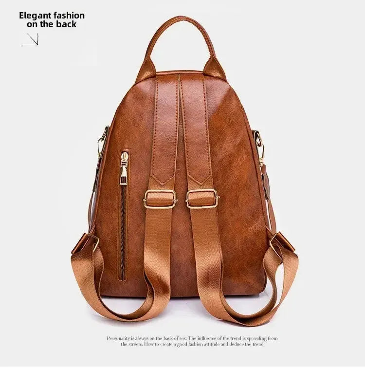 Sac à dos femme élégant cuir PU