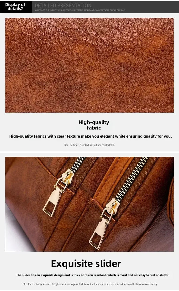 Sac à dos femme élégant cuir PU