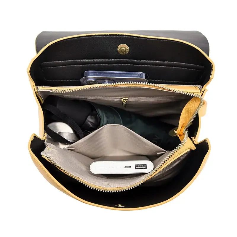Sac à dos femme moderne microfibre