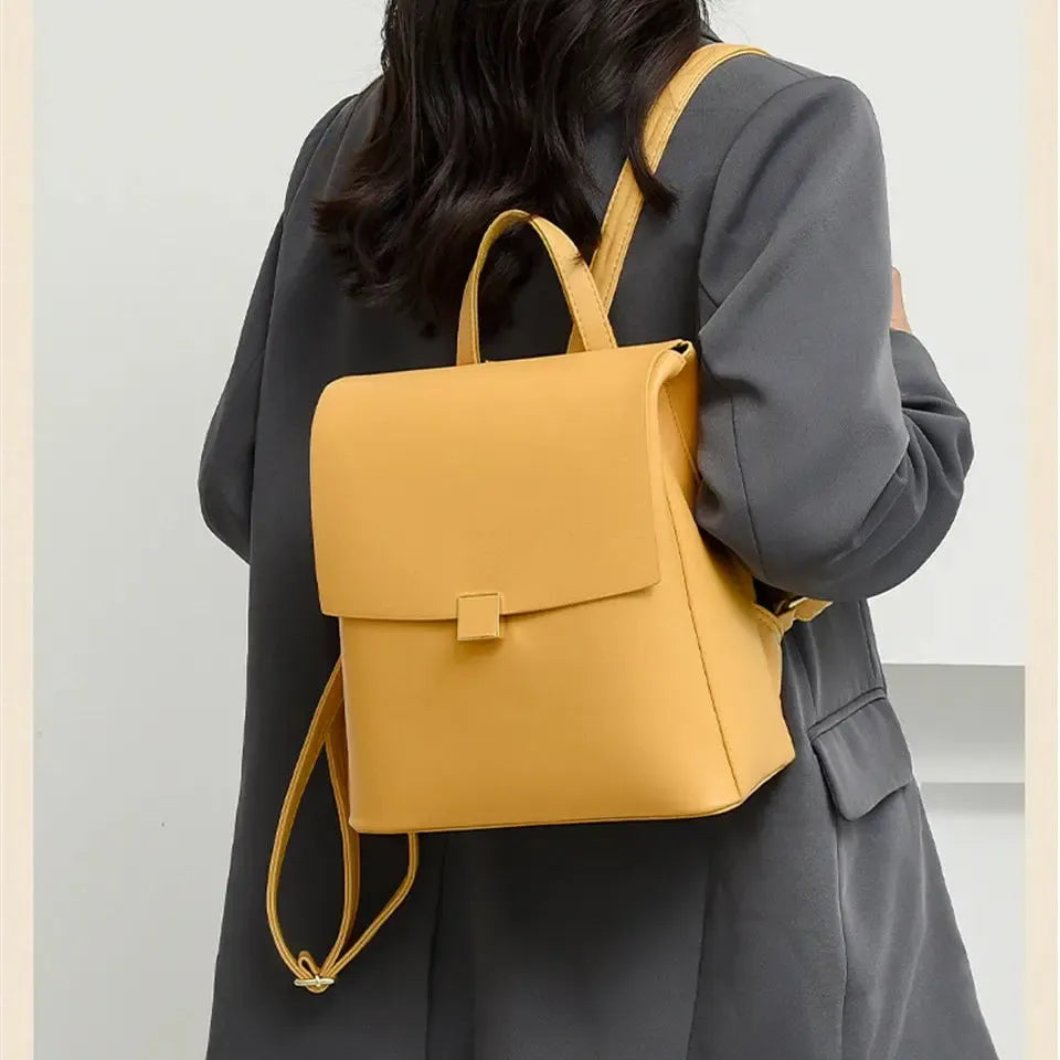 Sac à dos femme moderne microfibre