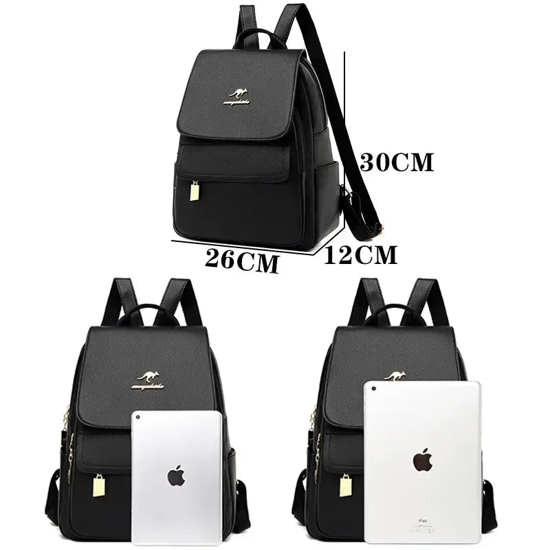 Sac à dos femme multipoche simili cuir