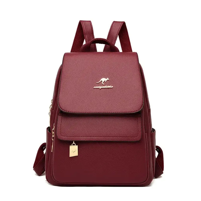 Sac à dos femme multipoche simili cuir