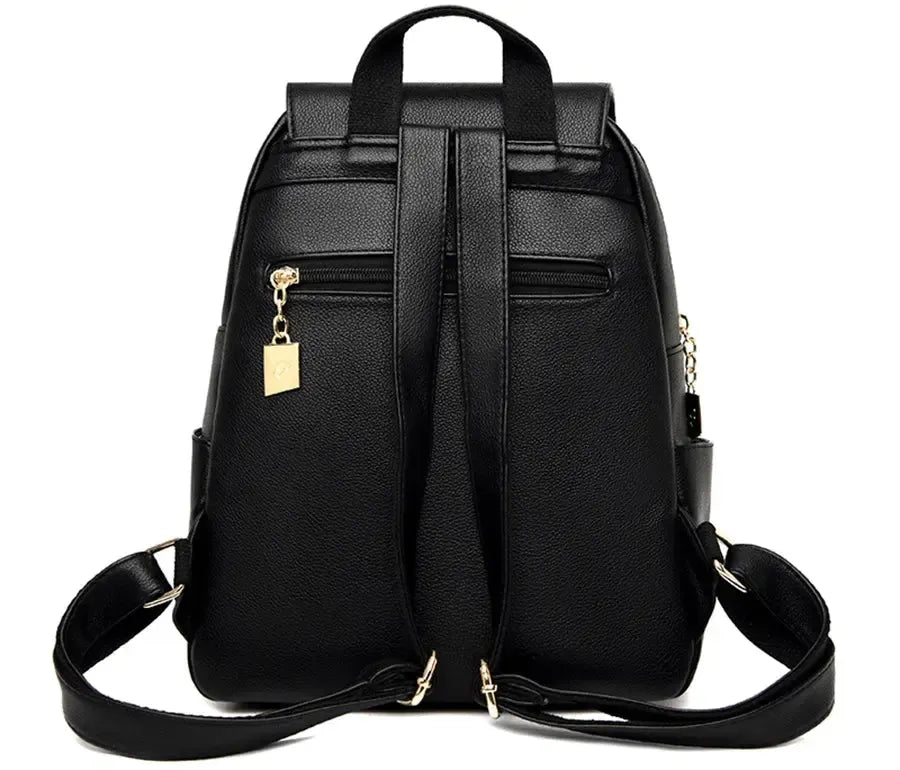 Sac à dos femme multipoche simili cuir