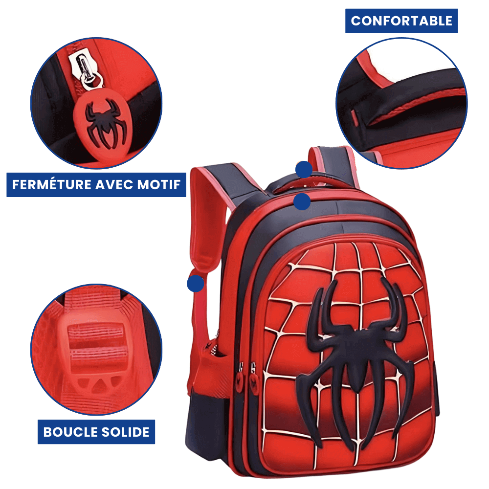 Sac à Dos Araignée 3D