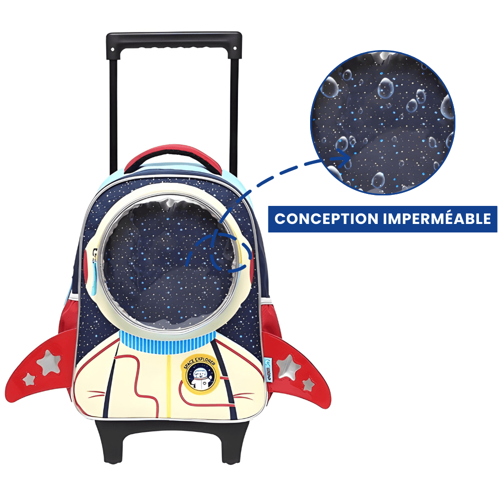 Sac à Dos Astronaute à Roulettes