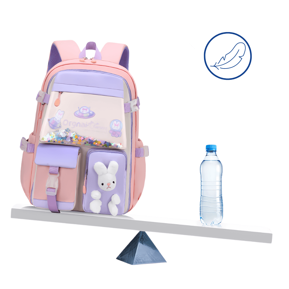 Sac à Dos Lapin 3D Rose