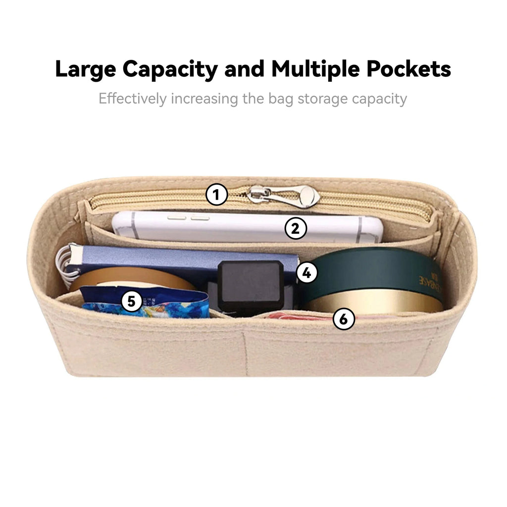Insert Organiseur de Sac — Feutre Premium