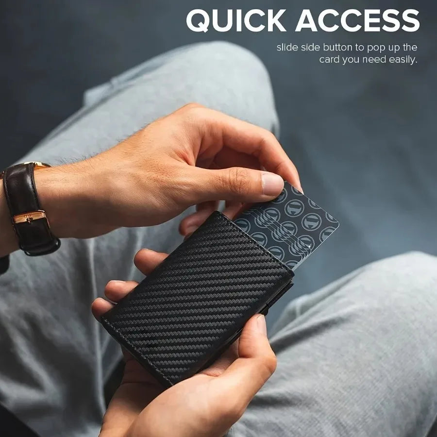 Porte-Cartes Blocage RFID — Anti-vol Voyage