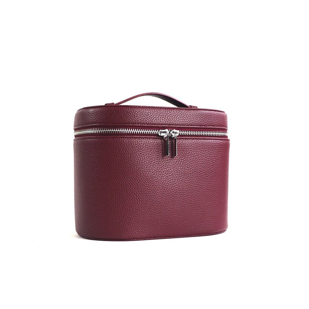 Vanity Cuir Voyage — Trousse Maquillage Personnalisable