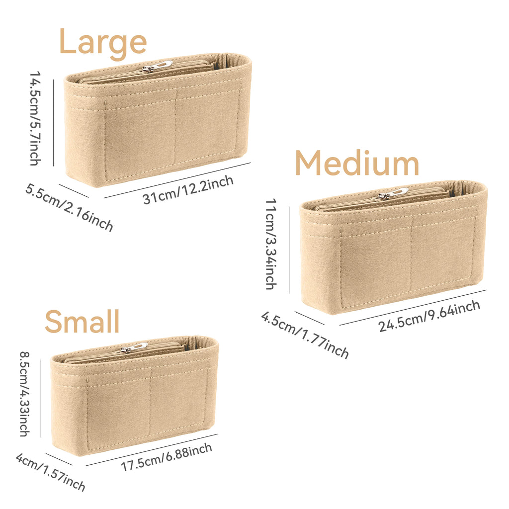 Insert Organiseur de Sac — Feutre Premium