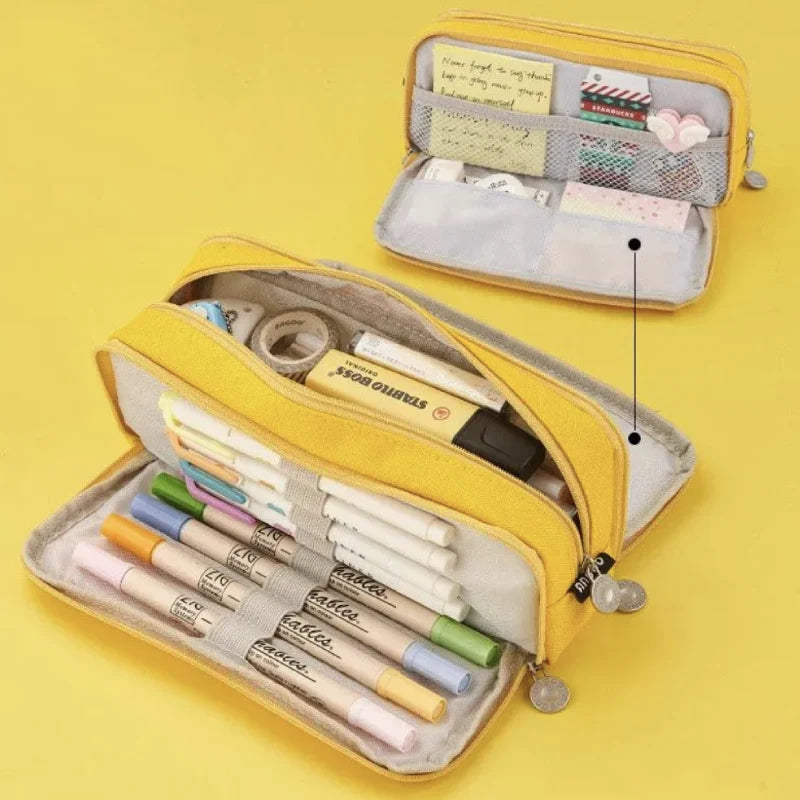 Trousse Scolaire Double Compartiment