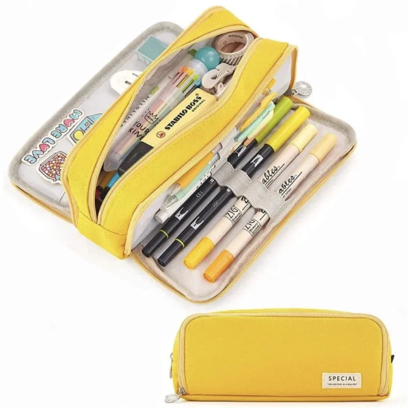 Trousse Scolaire Double Compartiment