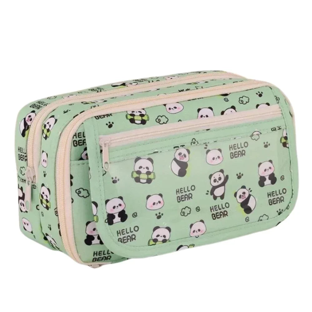 Trousse Scolaire Zippée Colorée
