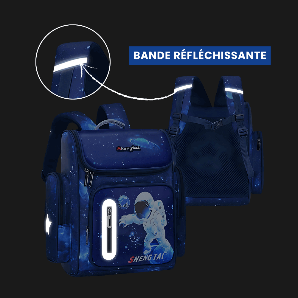 Cartable Orthopédique Imperméable – Sac à Dos Orthopédique