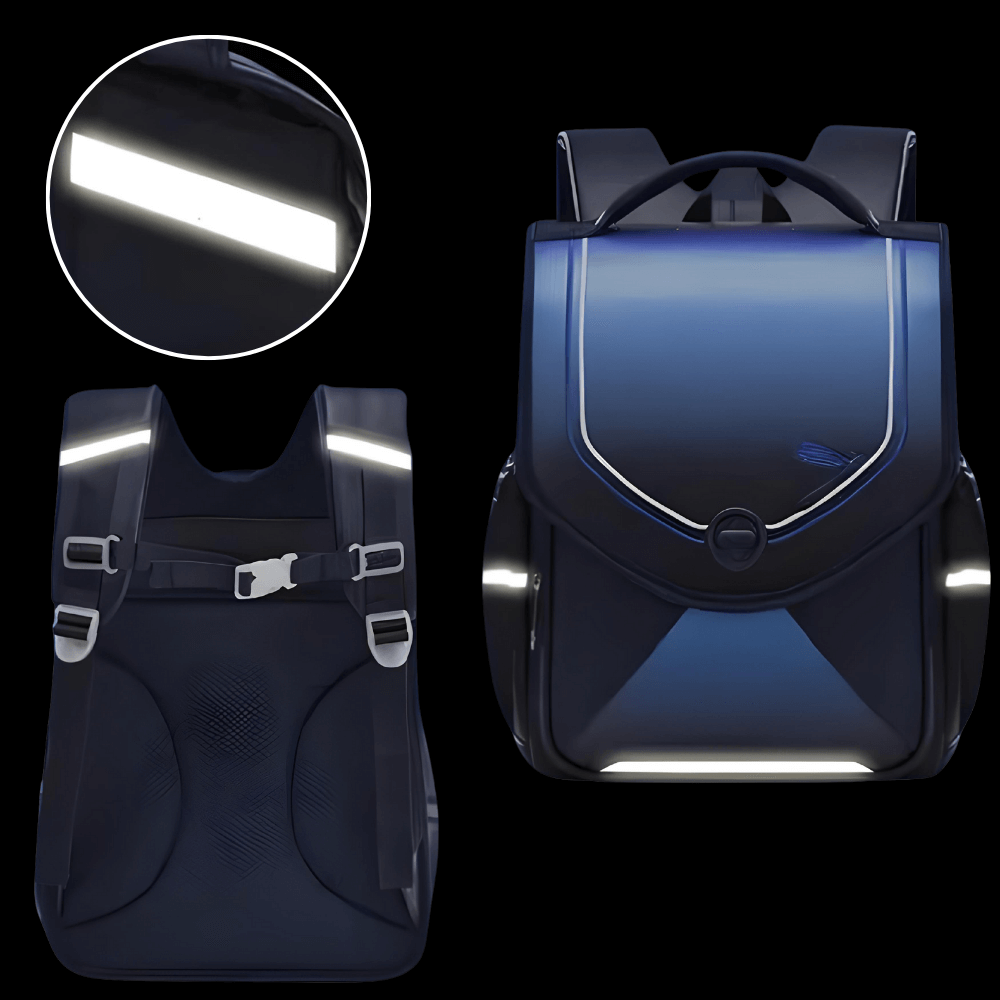 Cartable Rigide Style Japonais – Sac à Dos Orthopédique