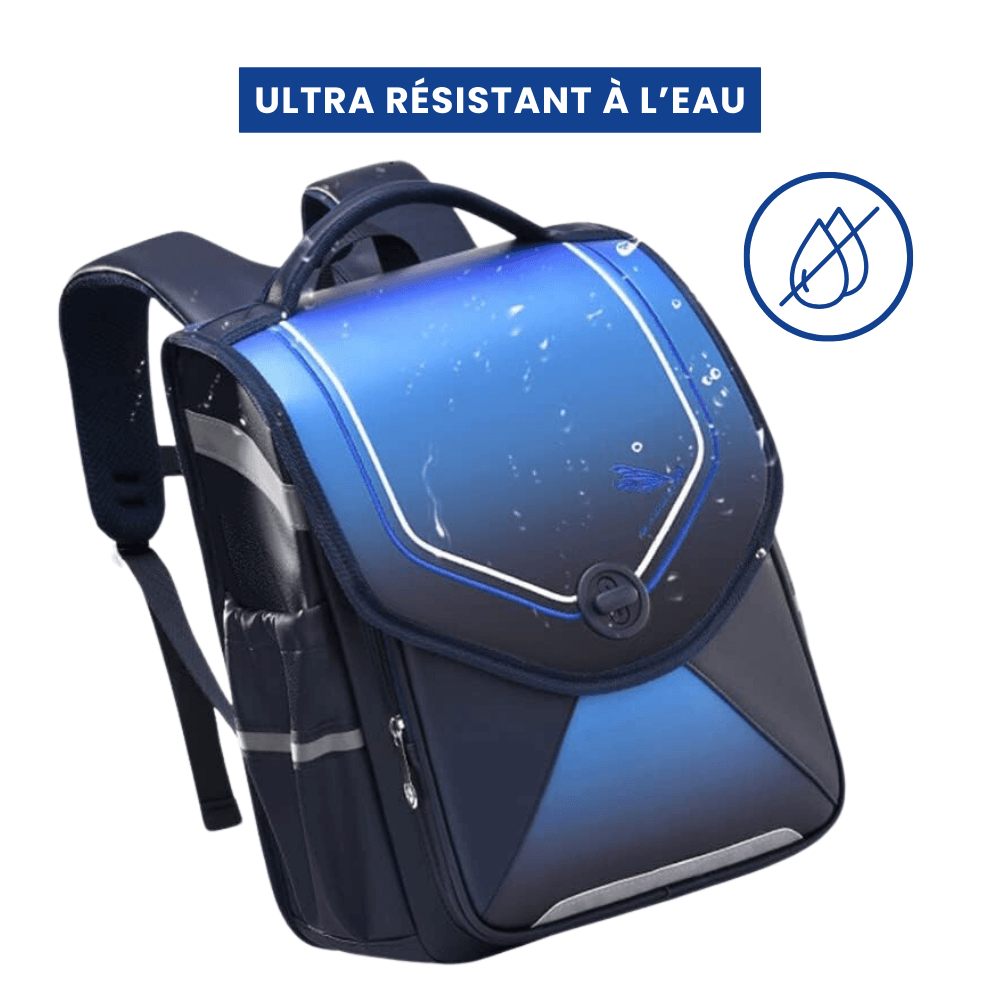 Cartable Rigide Style Japonais – Sac à Dos Orthopédique