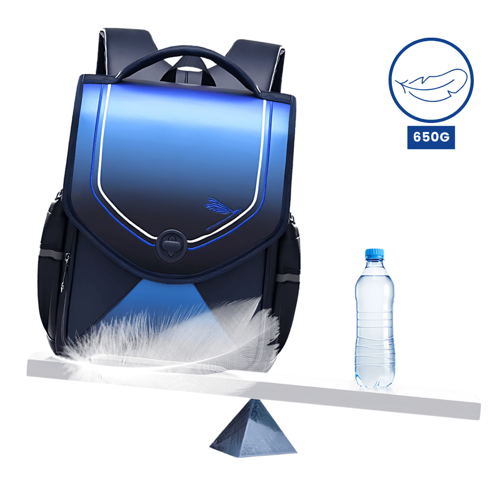 Cartable Rigide Style Japonais – Sac à Dos Orthopédique
