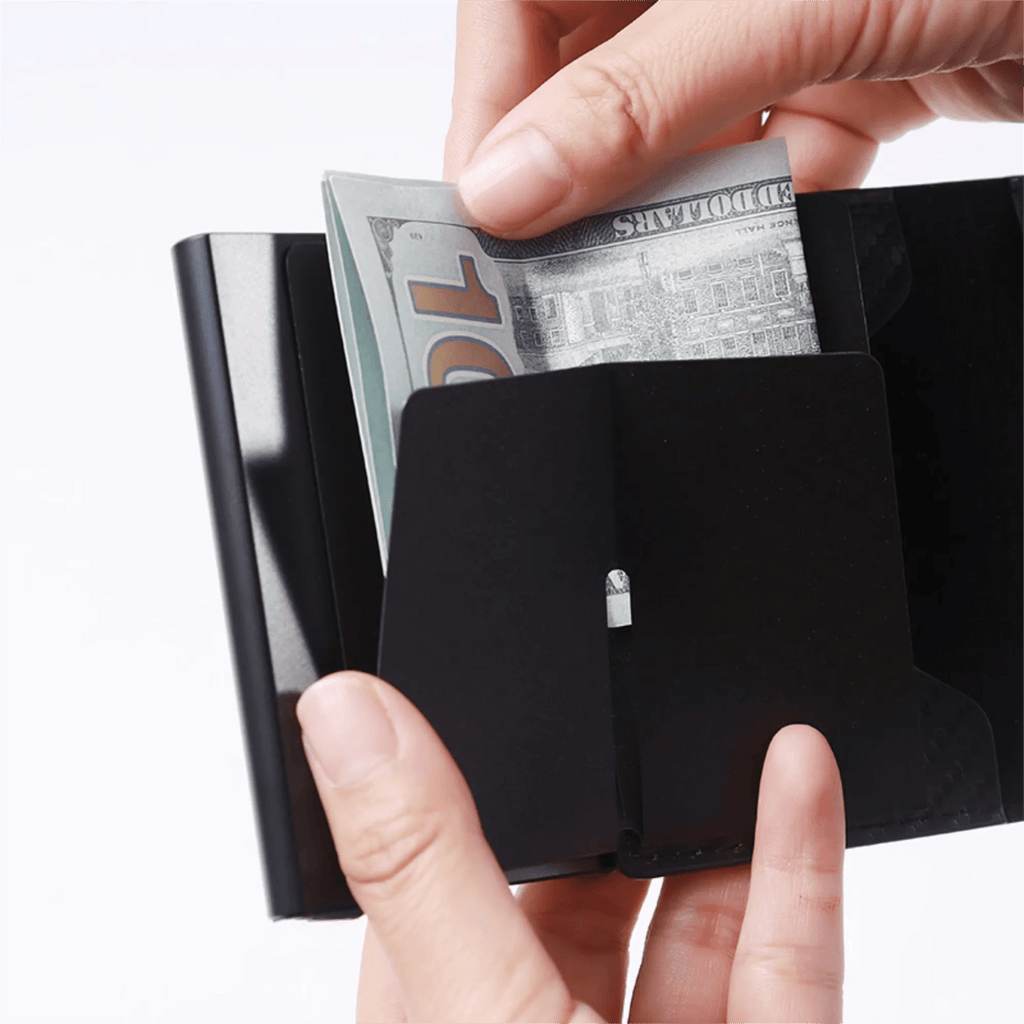 Porte-Cartes Anti-RFID Slim — Protection Bancaire –