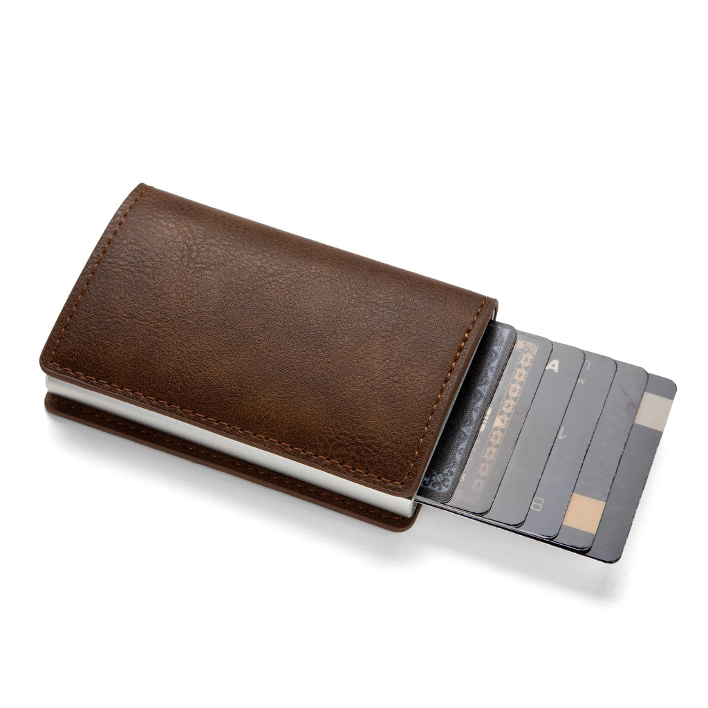 Porte-Cartes Anti-RFID Slim — Protection Bancaire –