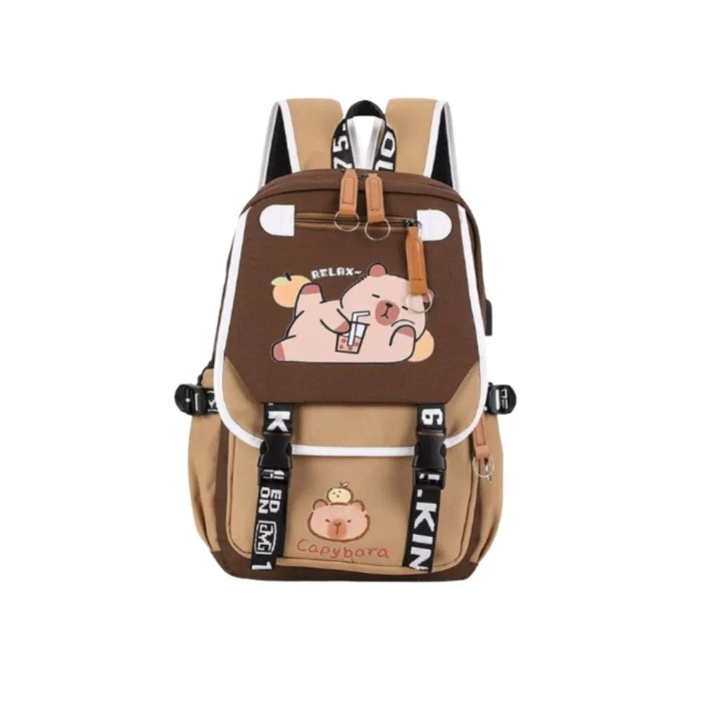 Sac à Dos Capybara Kawaii – Sac à Dos Enfant