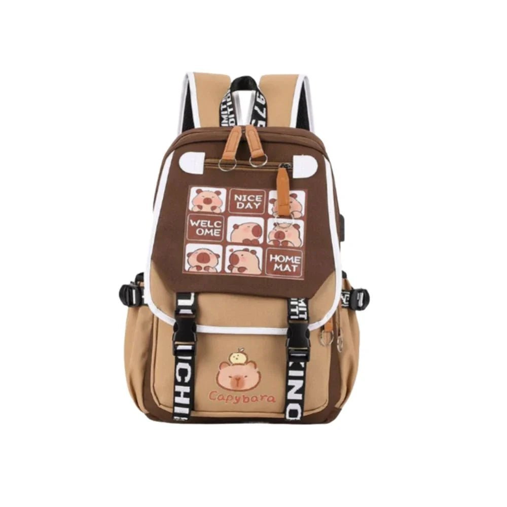 Sac à Dos Capybara Kawaii – Sac à Dos Enfant