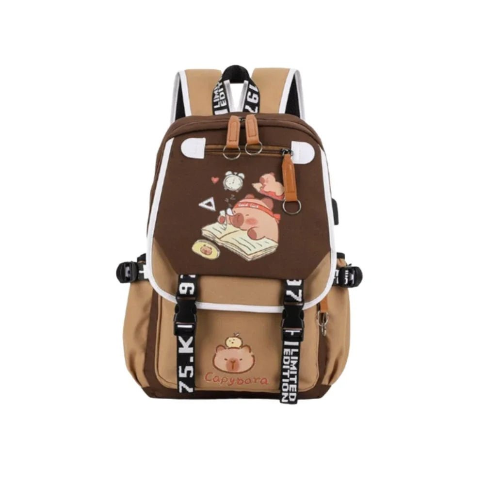 Sac à Dos Capybara Kawaii – Sac à Dos Enfant