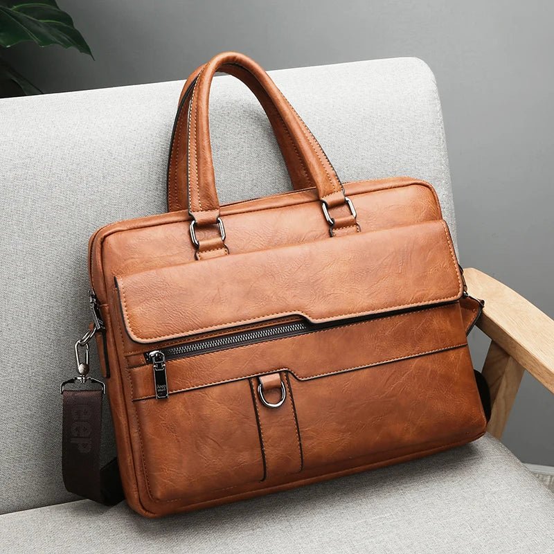 Sac à Dos Cuir Ordinateur 15" –