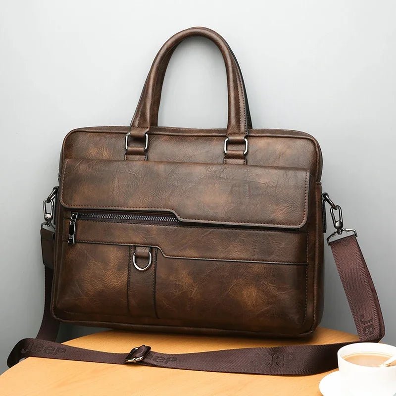 Sac à Dos Cuir Ordinateur 15" –
