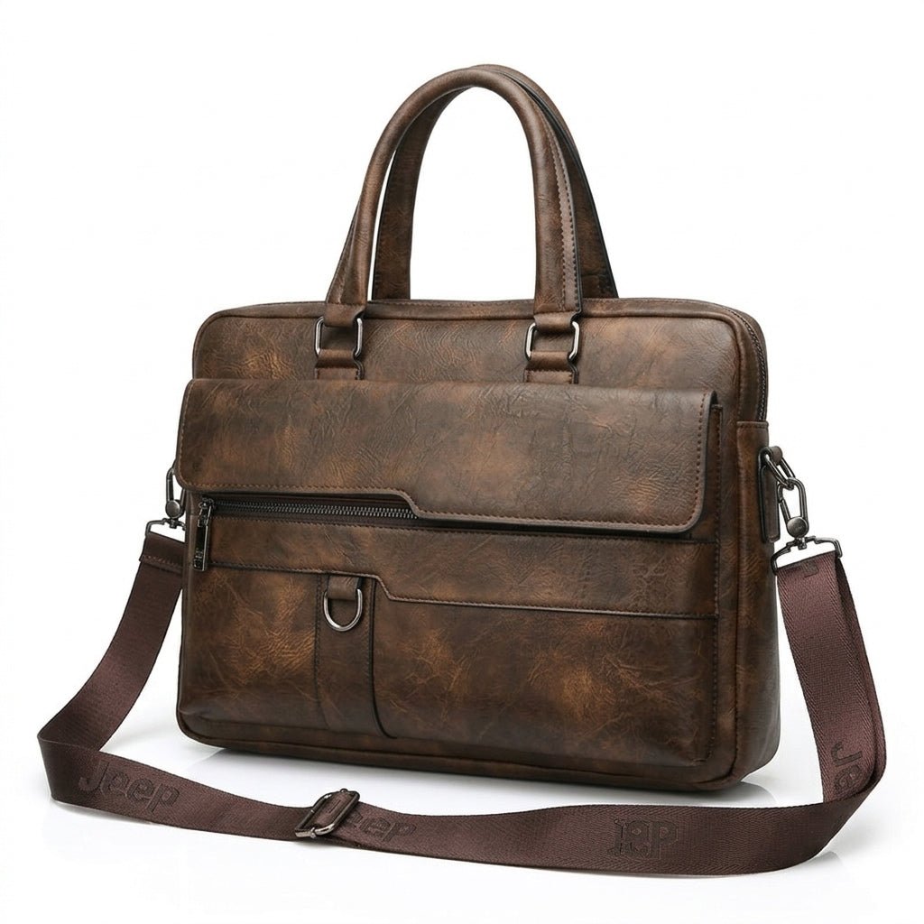 Sac à Dos Cuir Ordinateur 15" –