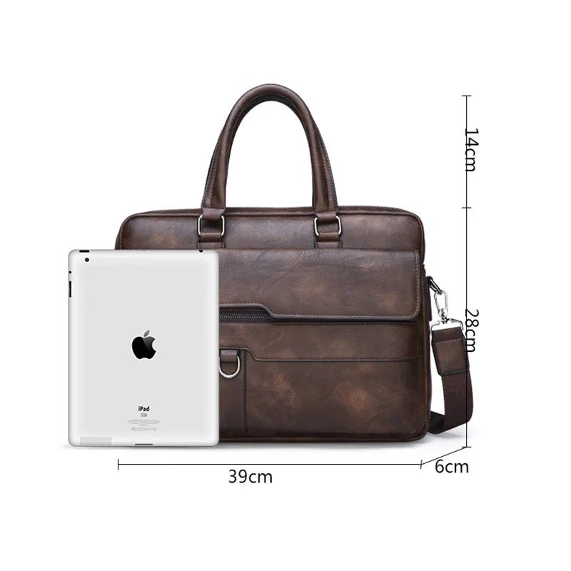 Sac à Dos Cuir Ordinateur 15" –