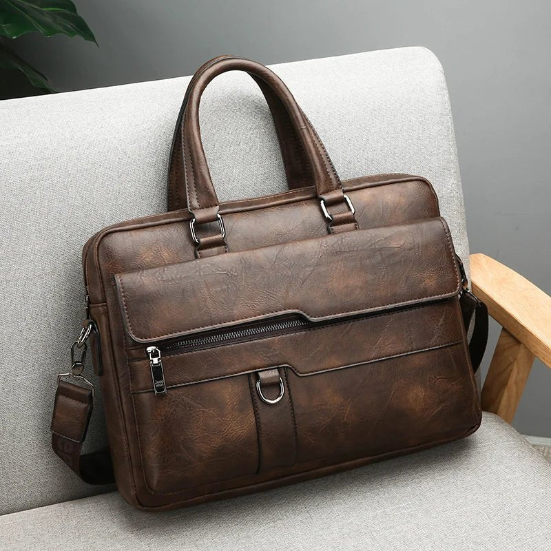 Sac à Dos Cuir Ordinateur 15" –