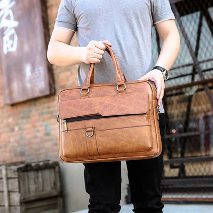Sac à Dos Cuir Ordinateur 15" –