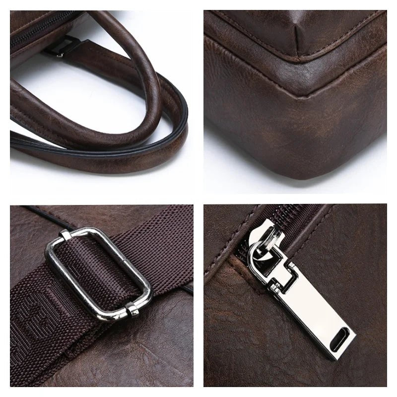 Sac à Dos Cuir Ordinateur 15" –