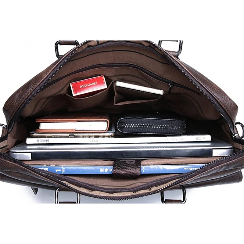 Sac à Dos Cuir Ordinateur 15" –