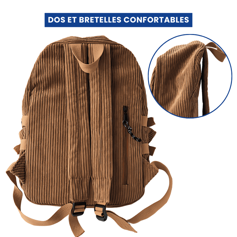 Sac à Dos en Velours – Sac à dos