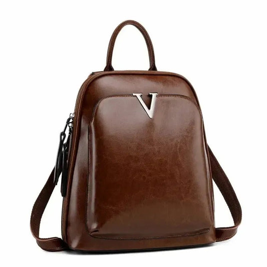 Sac à dos femme cuir artisanal huilé – Sac à dos
