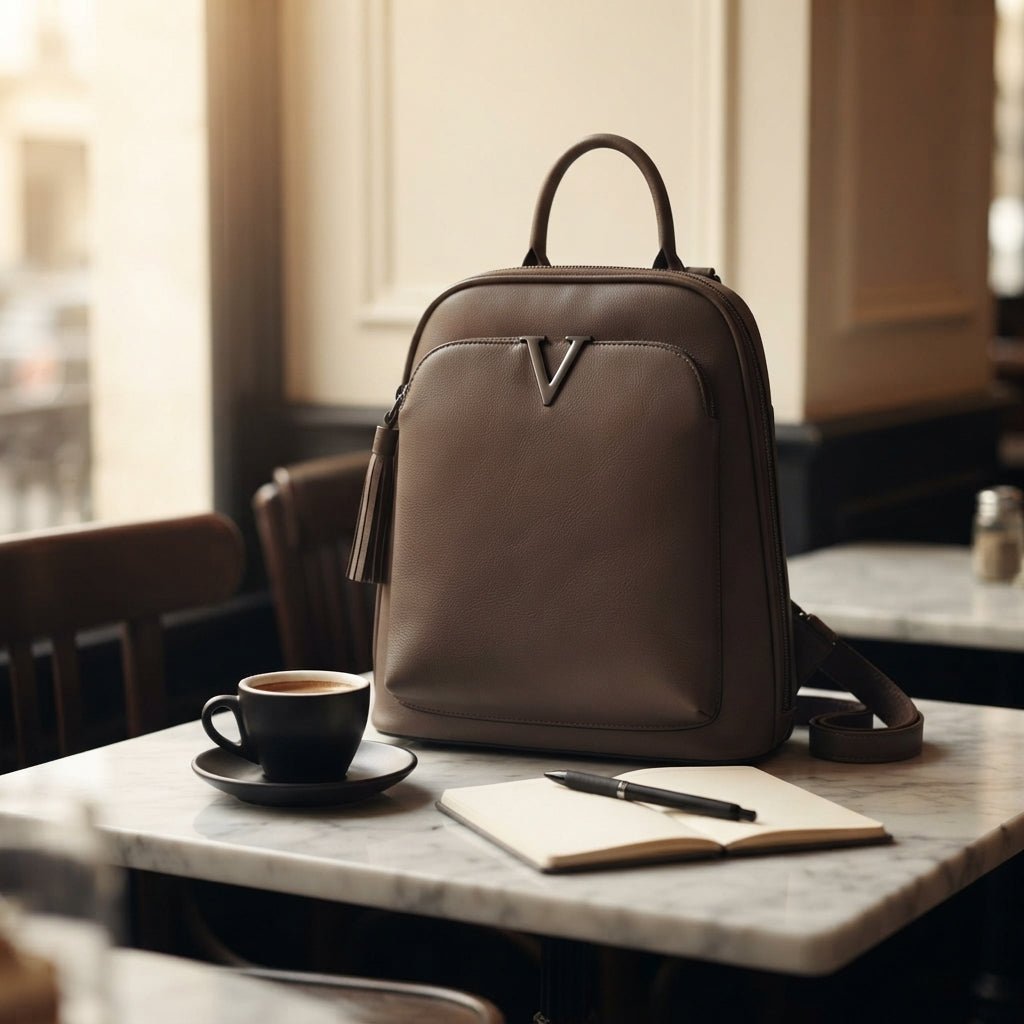 Sac à dos femme cuir artisanal huilé – Sac à dos